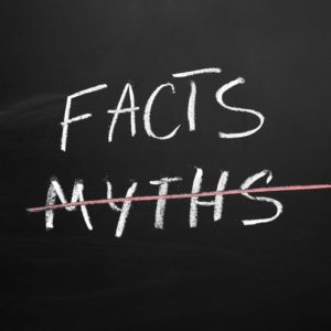 image of myths facts concept for microdosing myths and facts